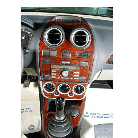 Meriç® Ford Fusion Ön Torpido Kaplama 9 Parça 2005-2010