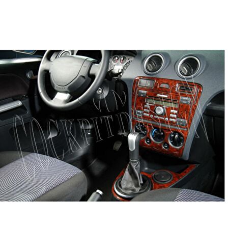 Meriç® Ford Fusion Ön Torpido Kaplama 9 Parça 2005-2010