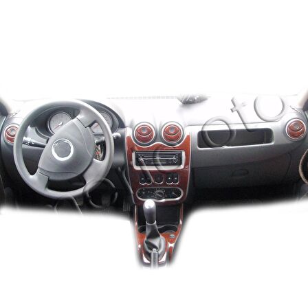 Meriç® Dacia Logan Ön Torpido Kaplama 20 Parça 2005-2009