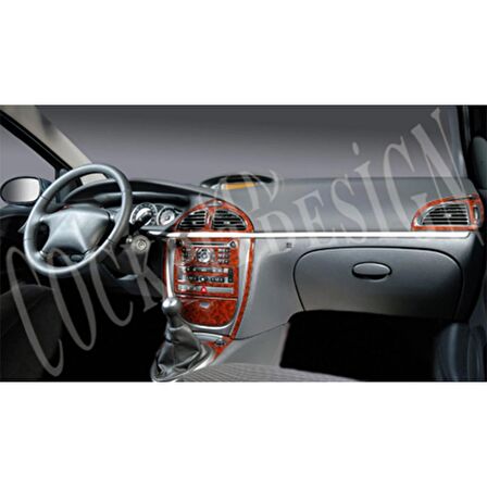 Meriç® Citroen C5 Ön Torpido Kaplama 10 Parça 2004-2008