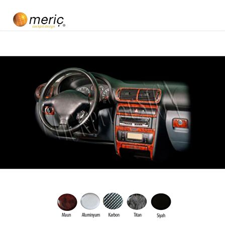 Meriç® Audi A3 Ön Torpido Kaplama 7 Parça 2000-2003