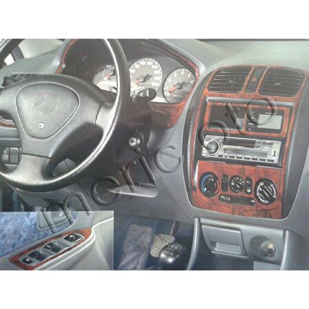 Meriç® Mazda 323 Ön Torpido Kaplama 8 Parça 1996-1999