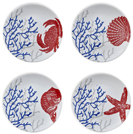 Mercan Desen 4’lü Set