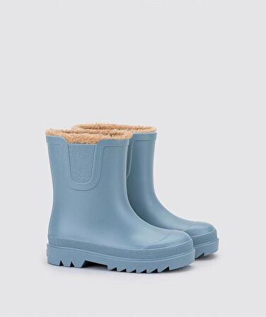 W10290 Tokio Borreguito Igor Marka İçi Kürklü Unisex Çocuk Yağmur Çizmesi Mavi