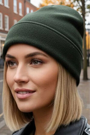 Tezzgelsin Kadın Yumuşak Dokulu Polar Bere