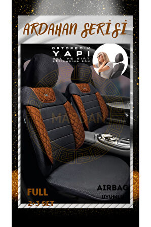MERCEDES C-180 AMG 7G  2010-2014 sırt BÜTÜN oturak BÜTÜN uyumlu ARDAHAN serisi oto koltuk kılıfı