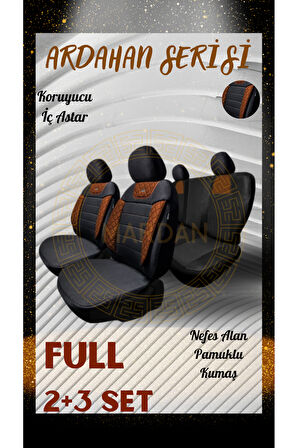 NISSAN JUKE CROSSOVER 2011-2018 sırt 2+1 oturak BÜTÜN uyumlu ARDAHAN serisi oto koltuk kılıfı
