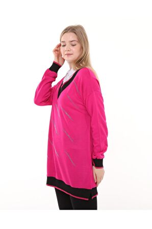 Morden Tunik - Pembe