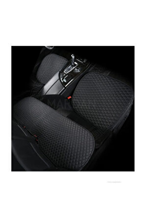FORD FOCUS TİTANYUM Uyumlu Şark Serisi 3 Parça Deri Cepli Oto Minder Seti