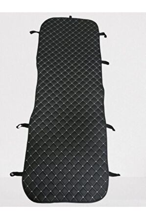 Kapitone Gri Desenli Oto Araç Koltuk Minderi