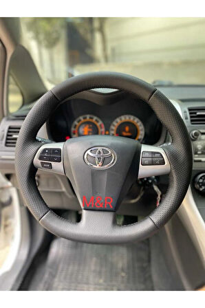 TOYOTA AURİS COROLLA  KAPLAMA DERİ DİREKSİYON KILIFI