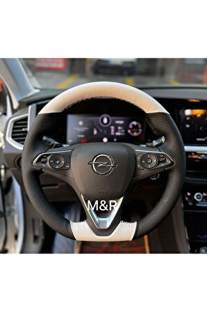 OPEL CORSA 2020 KAPLAMA DERİ DİREKSİYON KILIFI