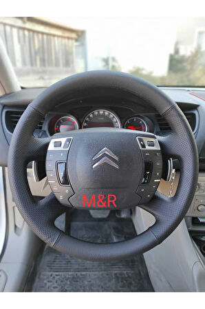 CİTROEN C5   KAPLAMA DERİ DİREKSİYON KILIFI