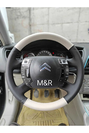CİTROEN C5 KAPLAMA DERİ DİREKSİYON KILIFI