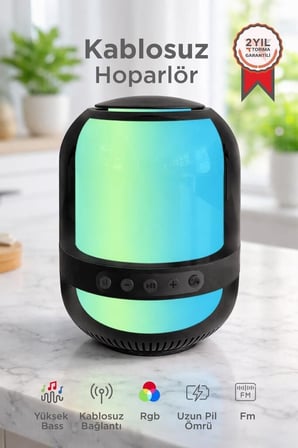 Özel Seri Melodi Seyyar Alet Kablosuz Cihaz Bluetooth Hoparlör GTS-2149 Siyah