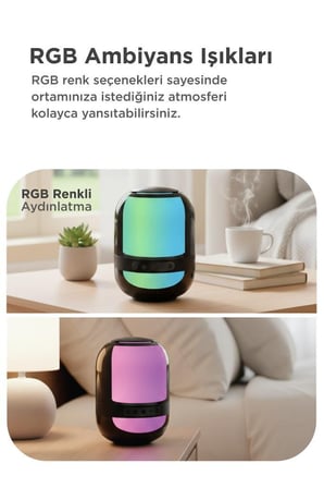 Özel Seri Melodi Seyyar Alet Kablosuz Cihaz Bluetooth Hoparlör GTS-2149 Siyah