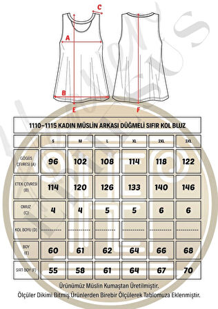 Müslin Askılı Bluz - Defne Yaprağı Desen Arkası Düğme Detaylı-1115