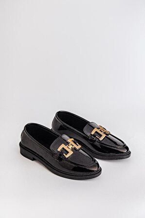 Marjinix Tokalı Makosen Kadın Casual Loafer Ayakkabı