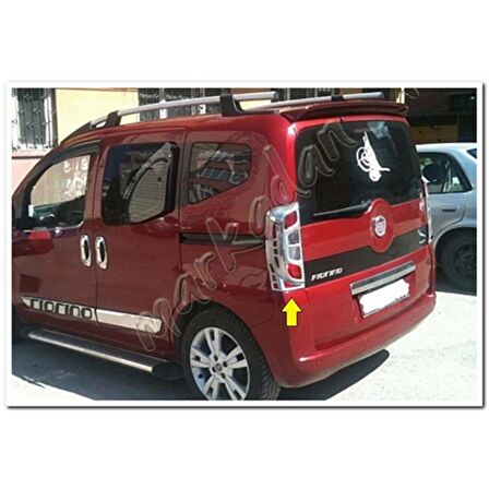 Fiat Fiorino Krom Stop Çerçevesi 2008 Sonrası 2 Parça Abs Krom
