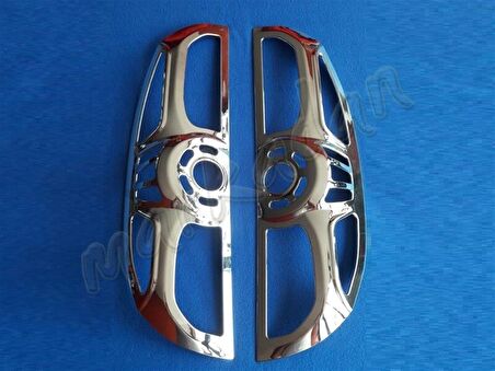 Fiat Doblo Krom Stop Çerçevesi 2010-2014 2 Parça Abs Krom