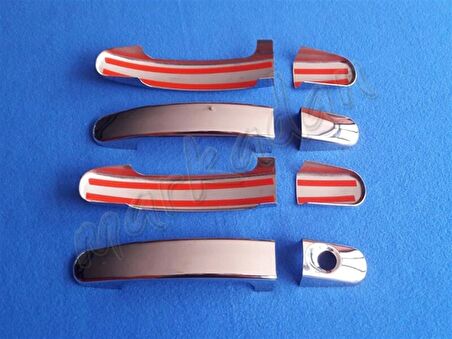 Ford Focus HB Krom Kapı Kolu 2005-2011 4 Kapı Paslanmaz Çelik