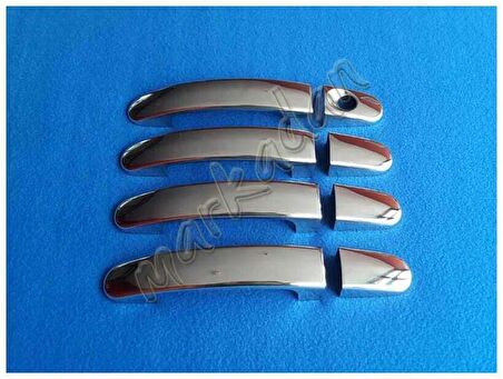 Ford C-Max Krom Kapı Kolu 2003-2010 4 Kapı Paslanmaz Çelik