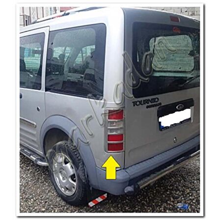 Ford Connect Krom Stop Çerçevesi 2002-2009 2 Parça Paslanmaz Çelik