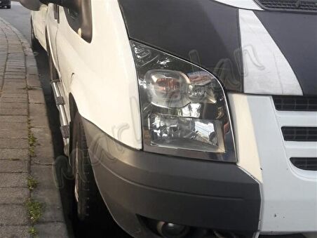 Ford Transit Krom Far Çerçevesi 2007-2013 2 Parça Paslanmaz Çelik