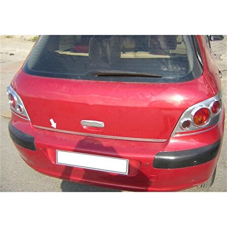 Peugeot 307 Krom Bagaj Alt Çıta 2001-2008 Paslanmaz Çelik