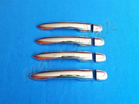 Renault Vel Satis Krom Kapı Kolu 2006-2009 4 Kapı Paslanmaz Çelik