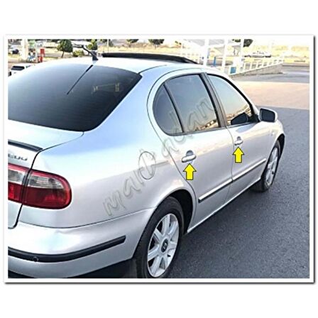 Seat Toledo Krom Kapı Kolu 1998-2004 4 Kapı Paslanmaz Çelik