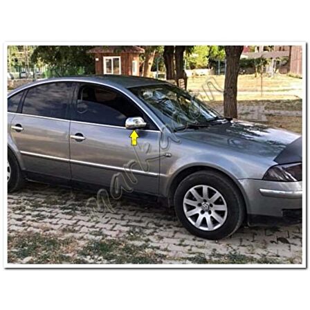 VW Passat 3B Krom Ayna Kapağı 1997-2004 2 Parça Abs Krom