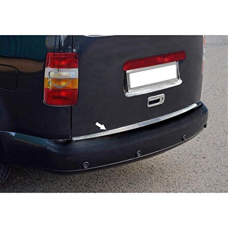 VW Caddy Krom Bagaj Alt Çıta 2004-2014 Paslanmaz Çelik