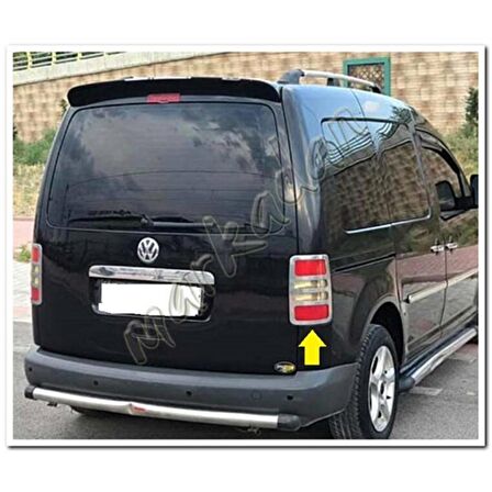 VW Caddy Krom Stop Çerçevesi 2004-2014 2 Parça Paslanmaz Çelik