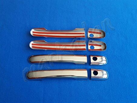 VW Volt Lt Krom Kapı Kolu 1998-2006 4 Kapı Paslanmaz Çelik