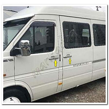 VW Volt Lt Krom Kapı Kolu 1998-2006 4 Kapı Paslanmaz Çelik