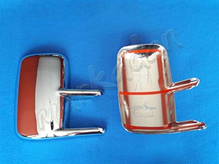 VW Volt Lt Krom Ayna Kapağı 1998-2006 2 Parça Abs Krom