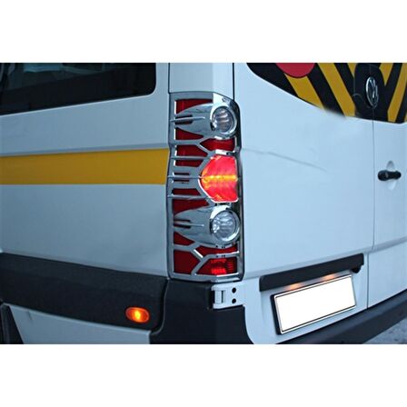 VW Crafter Krom Stop Çerçevesi 2006-2017 2 Parça ABS Krom