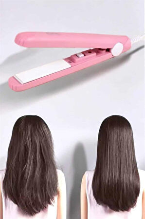 Seramik Kaplama Taşınabilir Mini Saç Düzleştirici Seyahat Dostu Tasarım