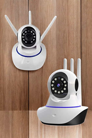 Ev Kamerası Wifi Kamerası Video Kayıt Çift Yönlü Hareket Sensörü Bebek