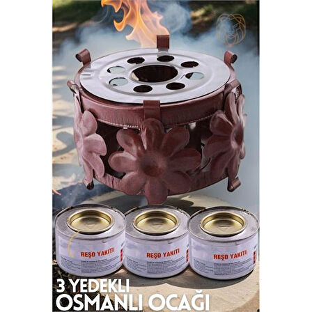 HSNET Osmanlı Ocağı 3 ADET Yedek Reşo Jel Yakıtı 718436