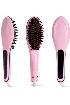 Saç Fırça Akıllı LCD Ekran Pratik Saç Düzleştirici Tarak Pratik Taşınabili