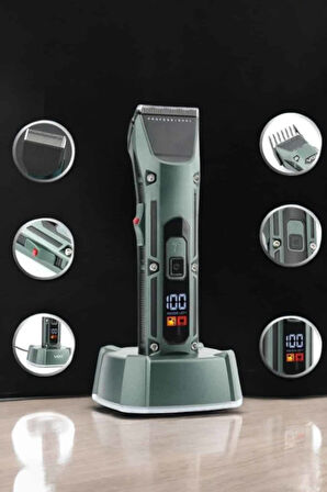 Tıraş Makinesi Uzun Pil Ömrü Şarjlı Günlük Tıraş Makinesi