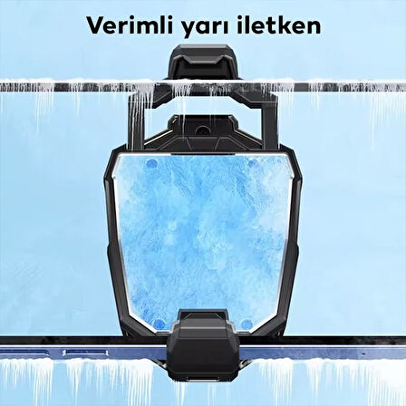 ALLY X20 Cep Telefon Soğutma Fanı Radyatör Soğutucu-(5775)