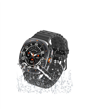 Bluetooth ve Sesli Görüşme Özellikli Akıllı Saat | 2" Ekran | 400 mAh Batarya