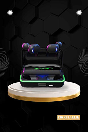 Powerbank Bluetooth Kulaklık Ve Akıllı Saat 7 Kordonlu Metal Kordon Plastik Kordo