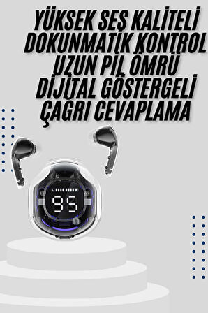 2025 Model Kablosuz Bluetooth Kulaklık ANC ENC Destekli HİFİ Stereo