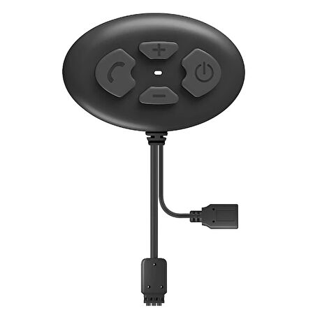 ALLY DK11 Motosiklet Kask Kulaklık Bluetooth 5.0 Kulaklık FM Radyo IP54 Su Geçirm