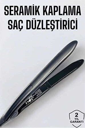 Saç Düzleştirici Led Ekranlı Isı Ayarlı Seramik Kaplama Profesyonel