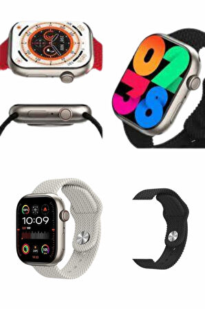 Akıllı Kol Saat Amoled Ekran Android ve İOS Uyumlu Arama Konuşma